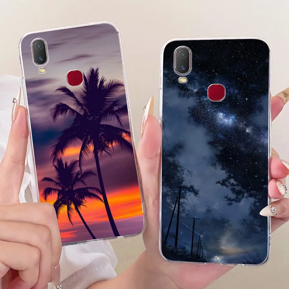 ل Vivo Y11 Y12i 1906 1906_20 كول التنين النمر نمط جراب هاتف ل Vivo 1906 Y11 (2019) لينة سيليكون بولي يوريثان حالات مصدات #2