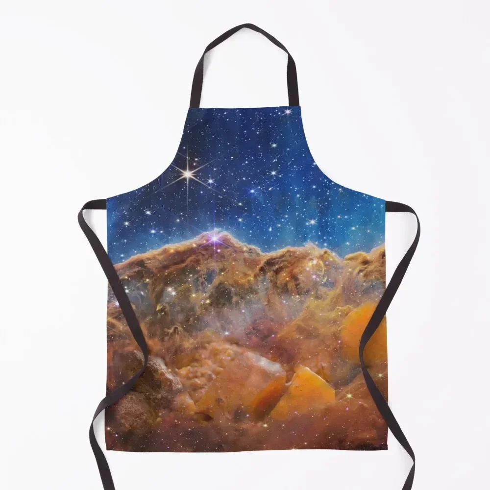 

The Cholent Nebula Apron Beauty Chef Uniform For Men Womens Dresses women's kitchens Apron