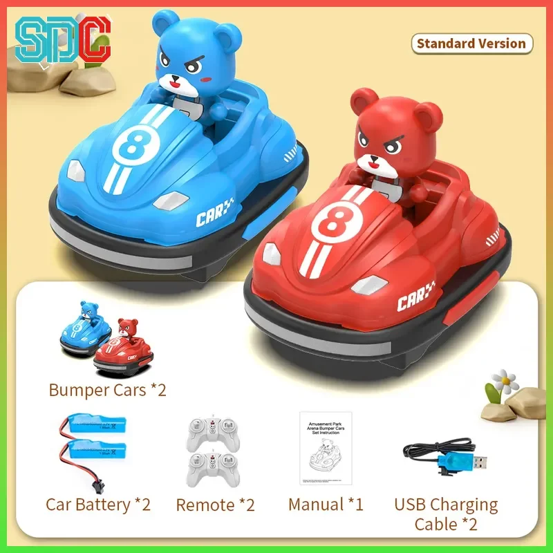 

JJRC Q195 RC Battle Car Set Remote Control Toy Go-Kart with Light And Music for Parent-Child Interactive Play Car Gift for Kids