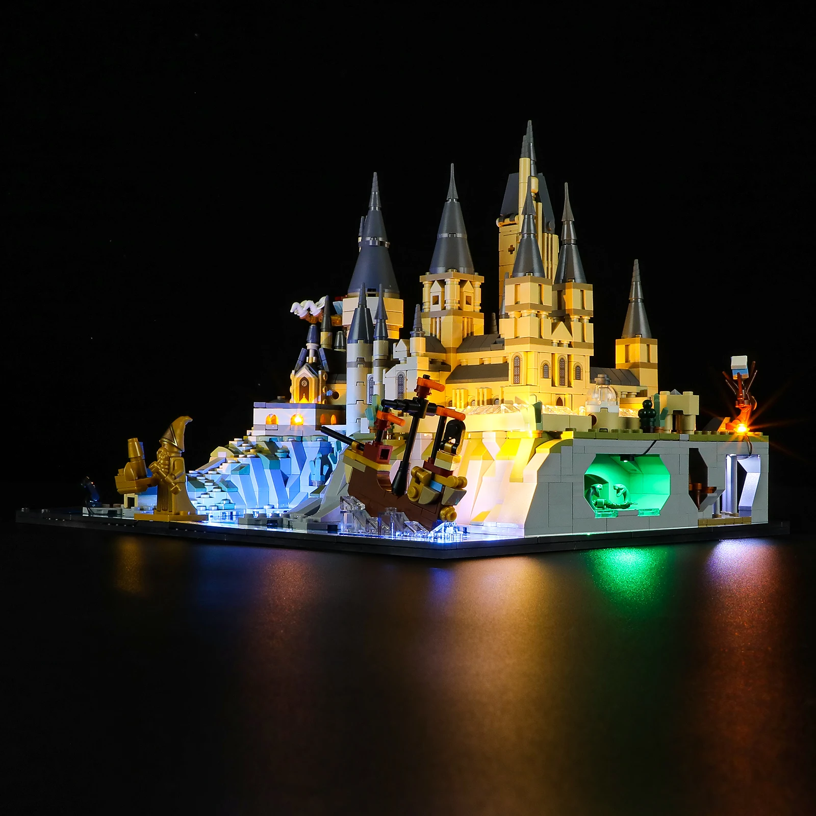 Verlichtingsset voor LEGO Hogwarts Castle en Grounds 76419 Set exclusief bouwsteen (alleen led-lichtset)