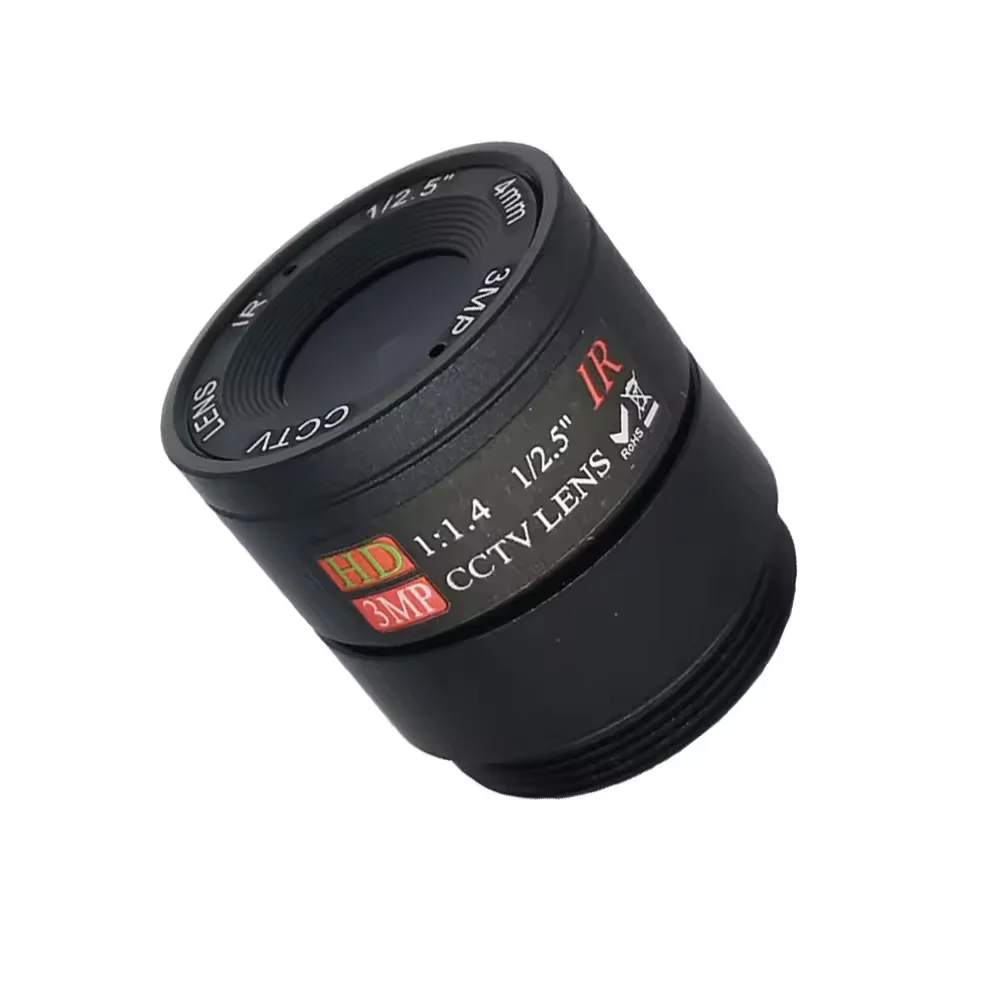 ELP CS Mount Lens 2.1mm/2.5mm/4mm/6mm/8mm/12mm CS Fixed Focus Lens for Manual USB Camera