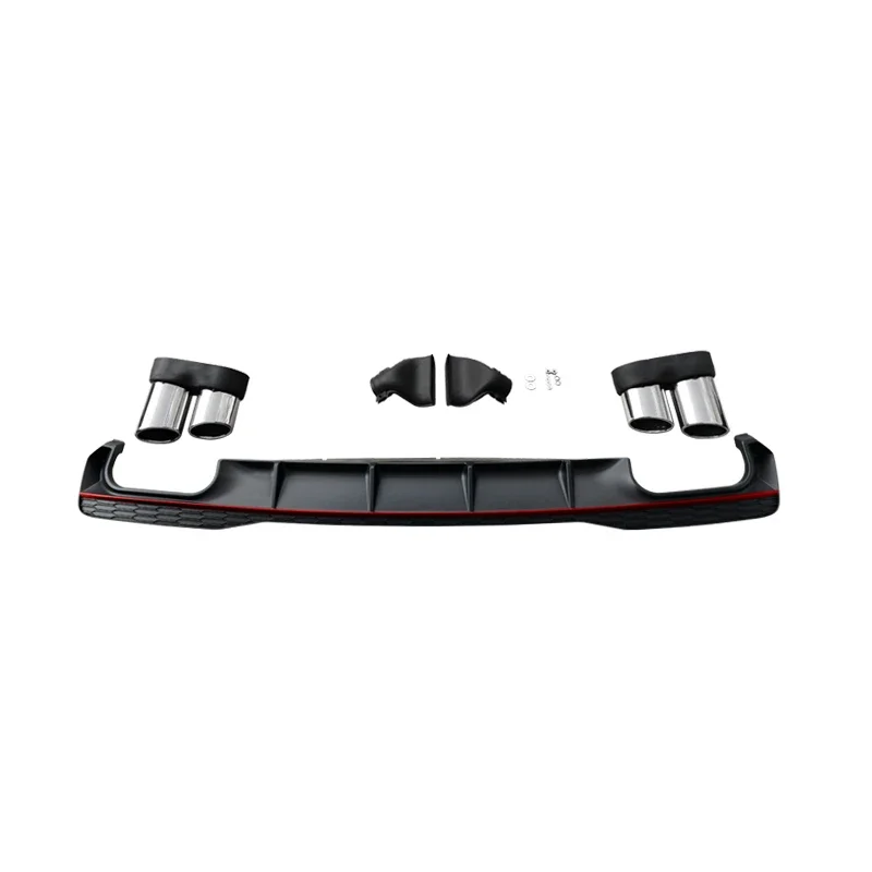 

Car rear diffuser with tailpipe for sports version 2019 - 2022