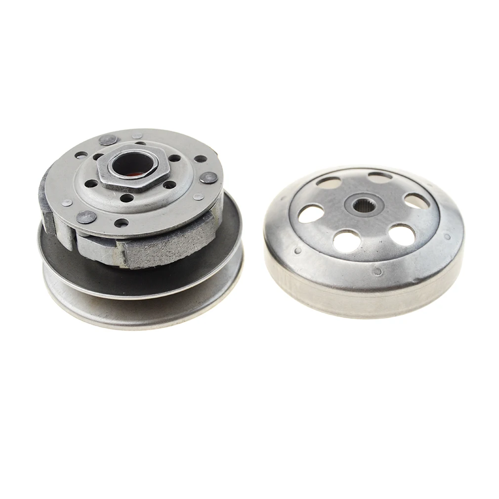 

GOOFIT Motorcycle Complete Clutch Assembly Driven Wheel Assembly Replacement For 50cc 60cc 80cc Gy6 Qmb139 Scooter Moped