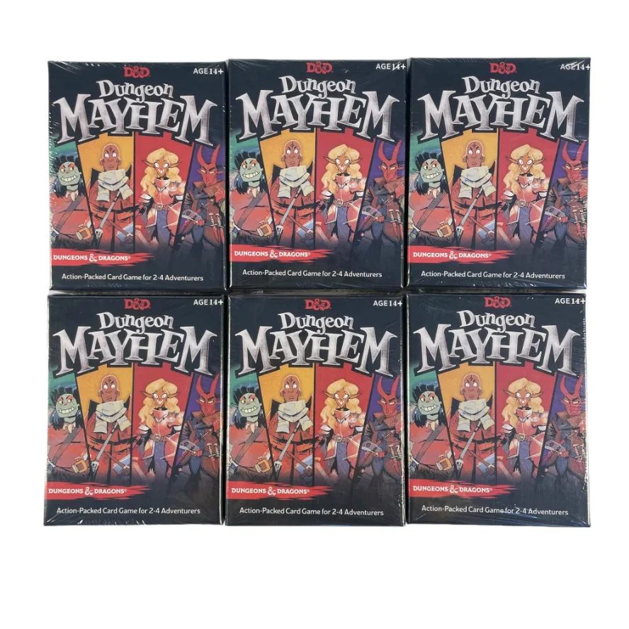 

1pc Baldur's Gate Dungeon Mayhem Board Game Cards Monster Madness Card English Version Children's Toy Gift