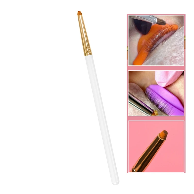 Reusable Eyebrow Lamination Brush Wood Glue Balm Lash Lift Brush Lash Lift Tool Lash Lifting Brush For Lash Lift