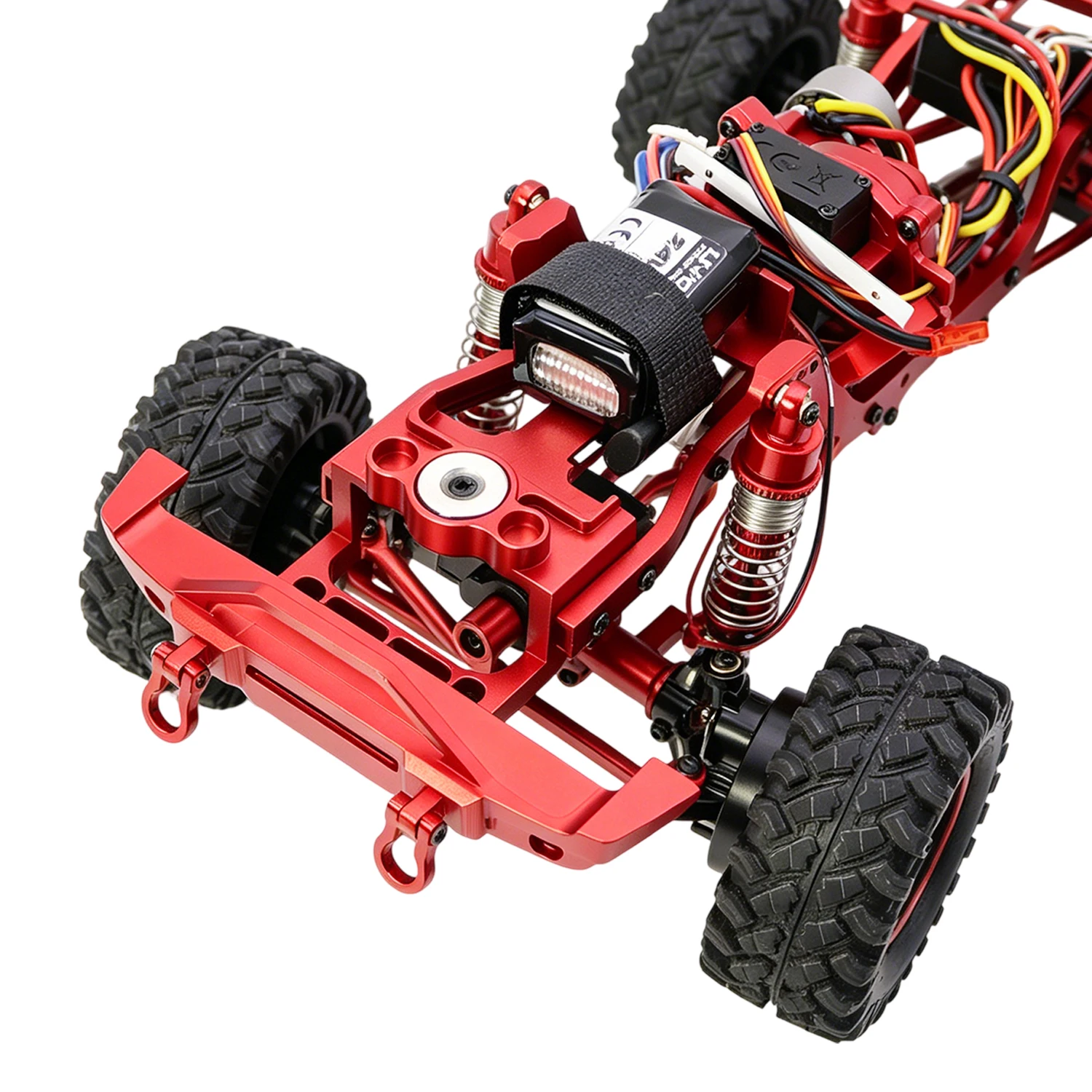 for Hyper GO MJX 1/18 H18P  Aluminum Alloy Front Bumper RC Car Metal Upgrade OP Accessories Parts - view 2