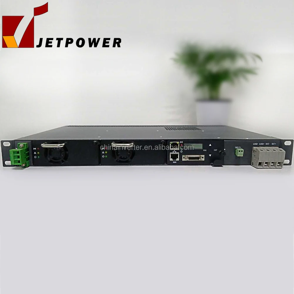 1U Telecom Power Supply 48V DC 60A Rack Mount Rectifier System