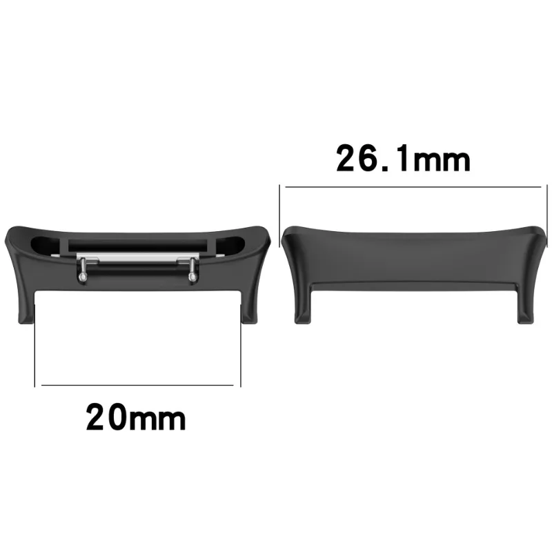 Für Ehren uhr 4 Armband Metallst ecker 20mm Edelstahl verbinder Smartwatch Uhren armband Reparatur stifte