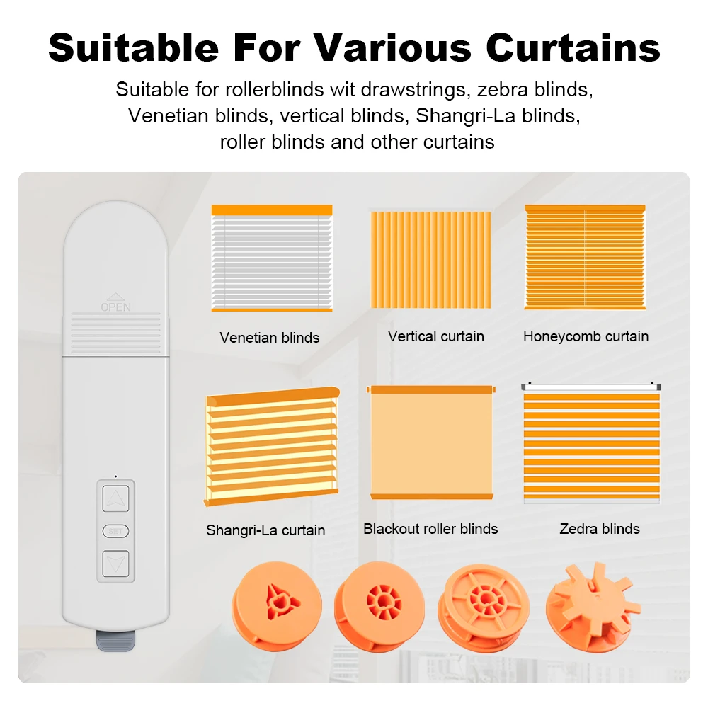 Tuya Zigbee Diy Smart Electric Shutter Roller Blind Shade Curtain Motor with Remote Solar Panel Work for Alexa Google Home Alice