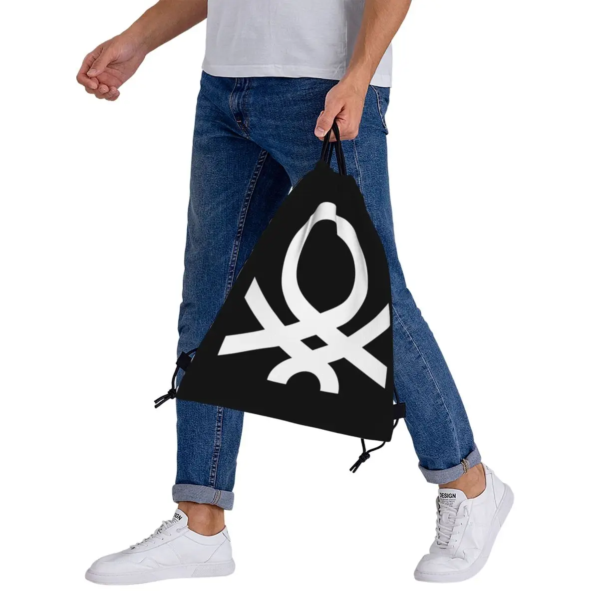 United Colors Of Benetton Backpacks Multi-function Portable Drawstring Bundle Pocket Sports Bag Book Bags For Travel School