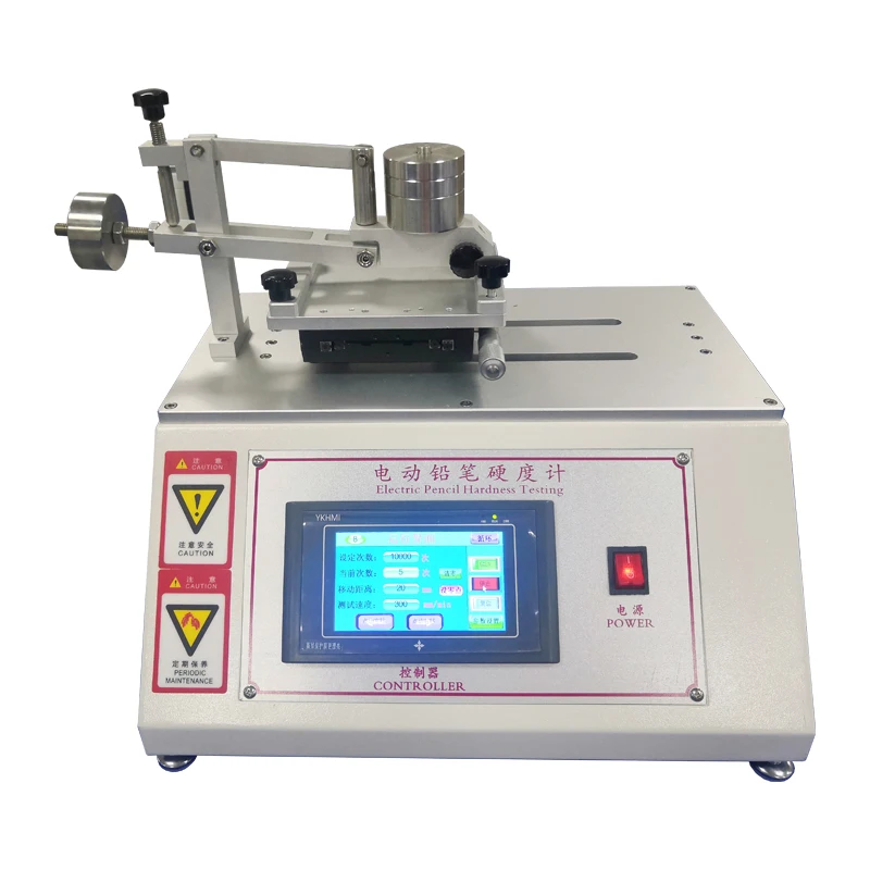 Motor Driven Pencil Scratch Hardness Test Machine Abrasion Resistance Tester Hardness Testing Equipment