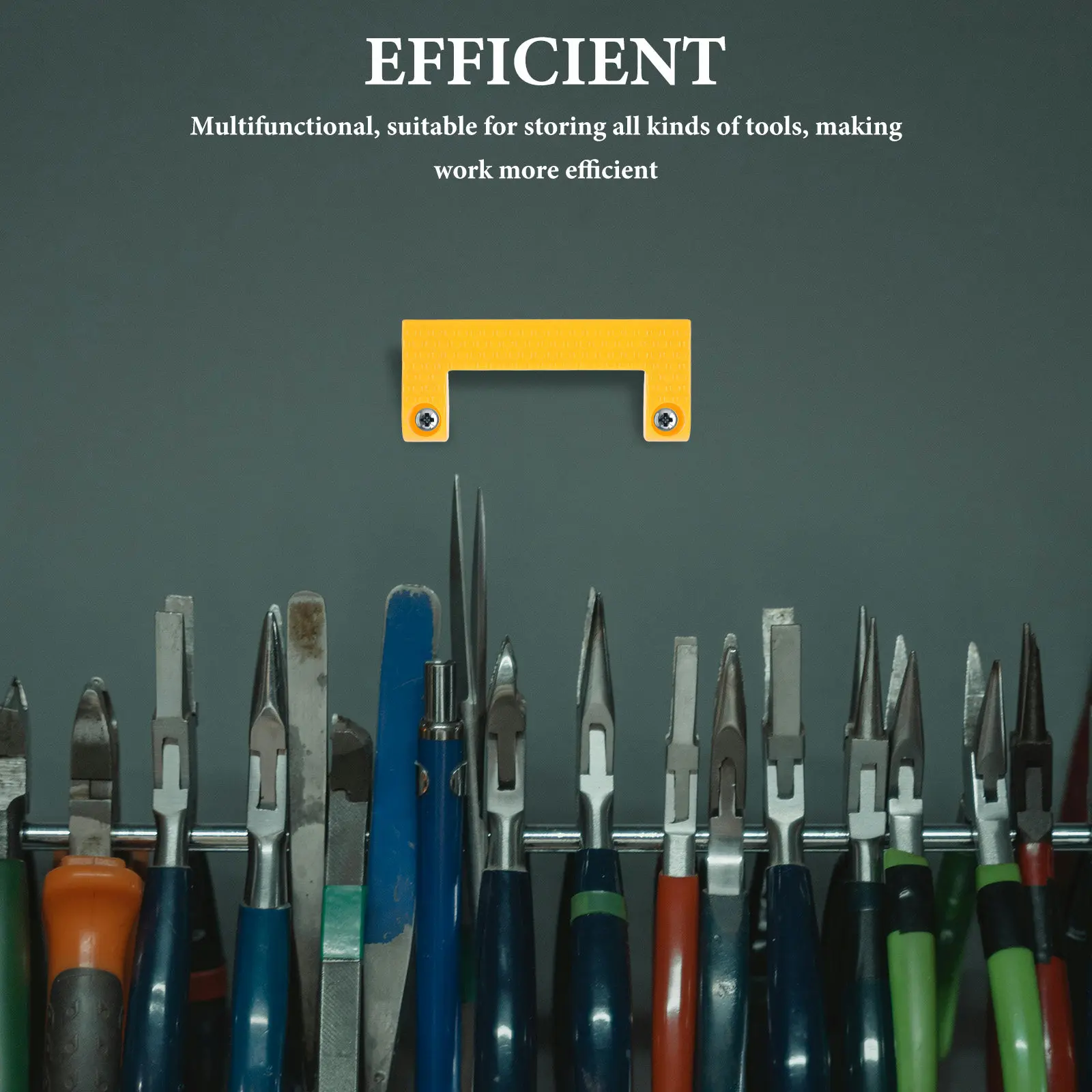 1Set Tool Storage Rack Caliper Holder Compact Multi Functional Tape Measure Hanger Wall Storage Rack Tool Organization