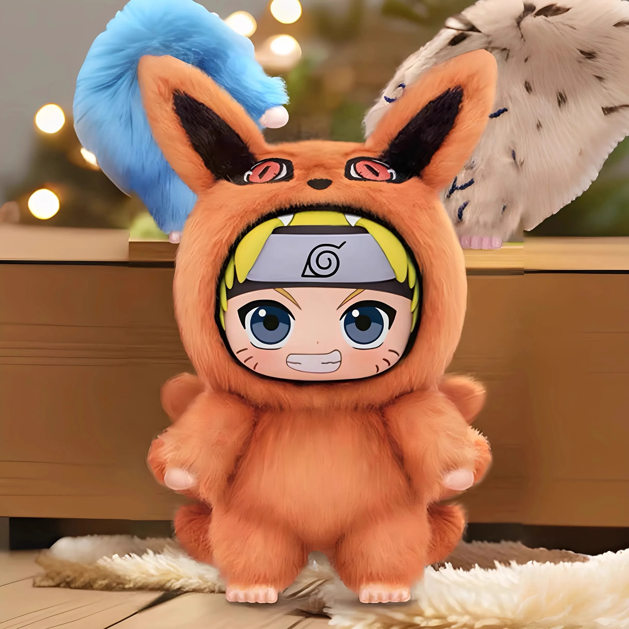 

Новая глухая коробка Наруто Shippuden Beast Party Series, плюшевая кукла, милые подарочные украшения ручной работы на заказ для мужчин и женщин