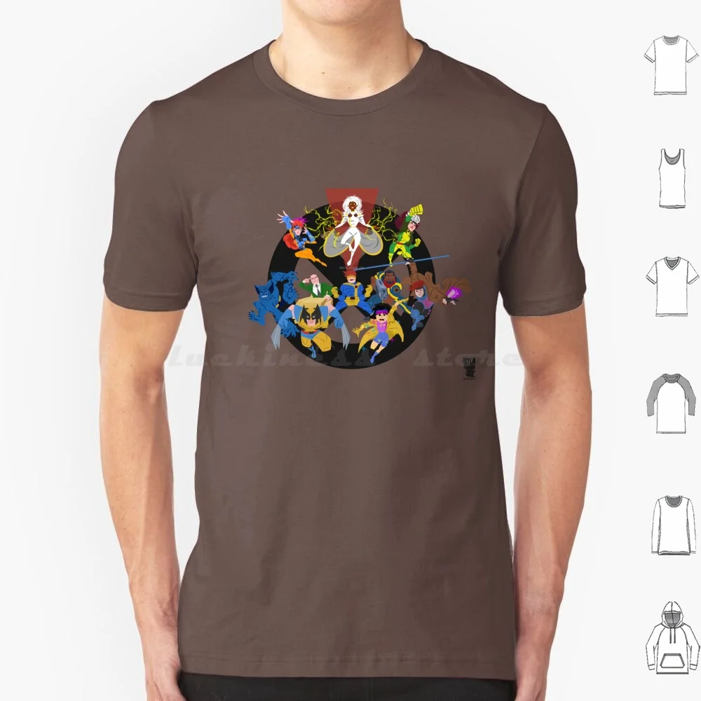 Camiseta del Instituto Xavier clase de '92, camiseta genial de algodón 6xl, Xmen X Men Cyclops Jean Grey Phoenix Rogue Gambit Beast Xavier