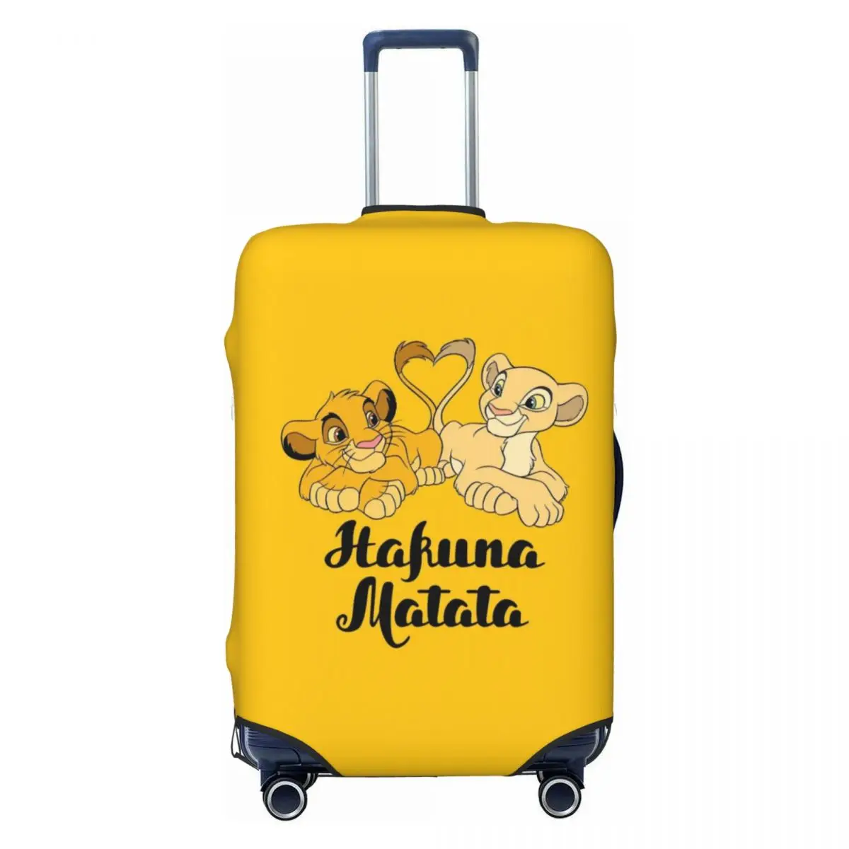 

Custom The Lion K-Kings Luggage Cover Cute Funny Anime Suitcase Protector Covers Suit For 18-32 inch