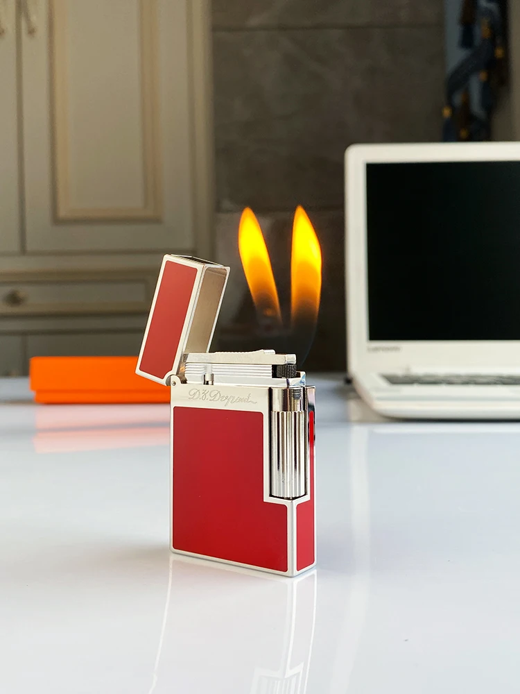 

Vintage Style Windproof Gas Lighter for Cigarettes with Bright Sound Brass Shell Men's Gift New Arrivals