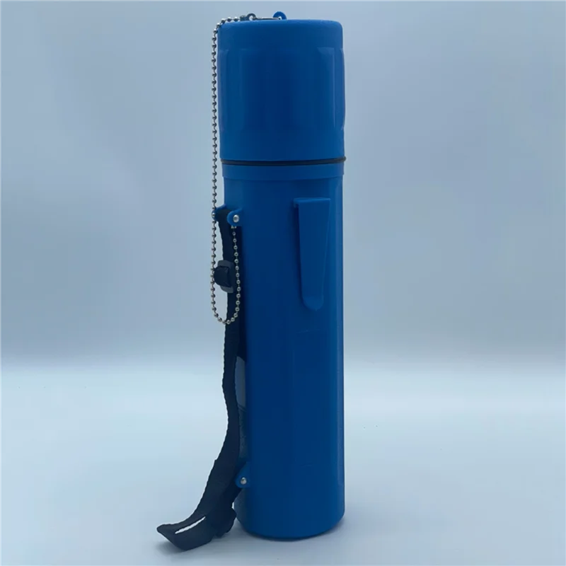[Superx&KND]3X Blue 10LB Guard Welding Weld Electrode Rod Storage Tube Container Hold Cannister With Straps And Chain