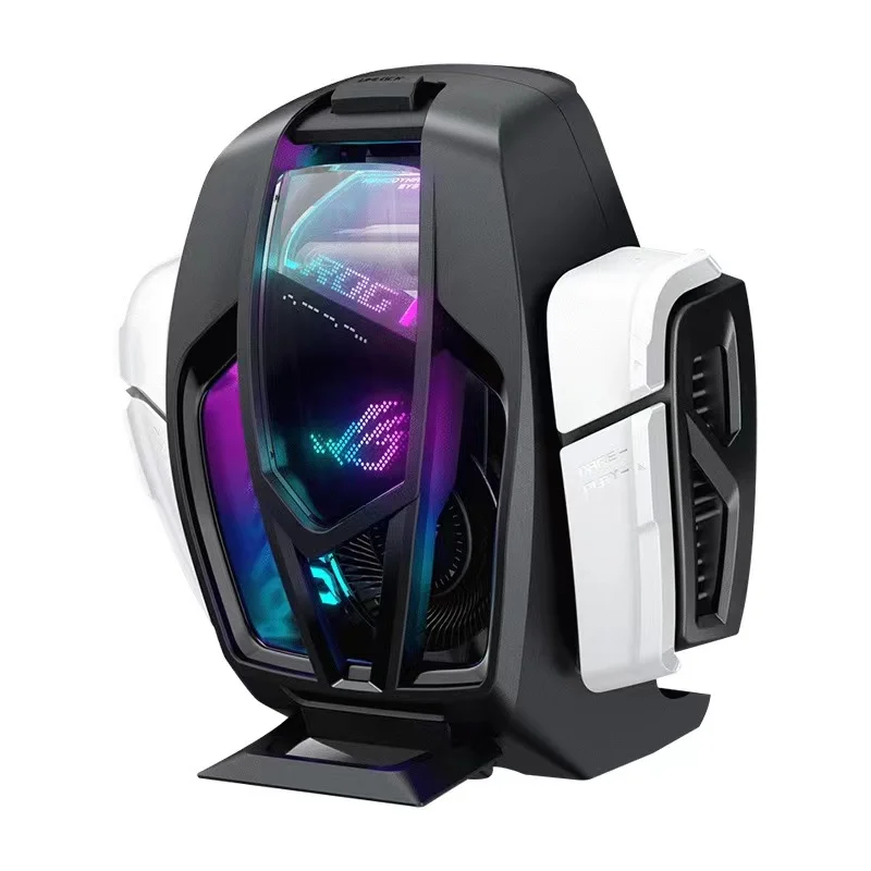 ROG AeroActive Cooler 7 für ROG Phone 7/7 Ultimate Funcooler Lüfterhalter mit Subwoofer ROG Gaming Phone Zubehör