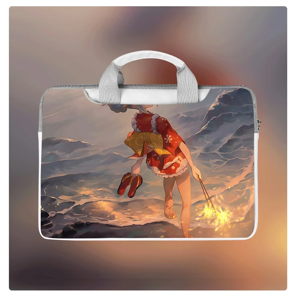 

Anime Peripheral EVA Cartoon Laptop Shoulder Bag 12 13 16 Inch Waterproof and Shockproof Laptop Bag Tablet Protective Case Gift