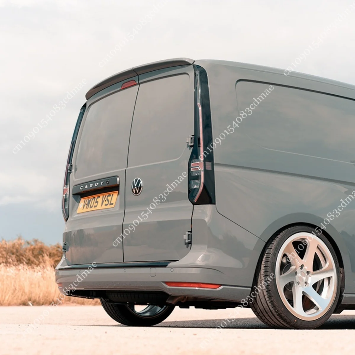 Gloss Rear Spoiler for Volkswagen VW Caddy MK5 Twin Door 2021 2022 2023 2024 2025 Tail Wing Cap Bodykits Tuning Splitter Styling view 3