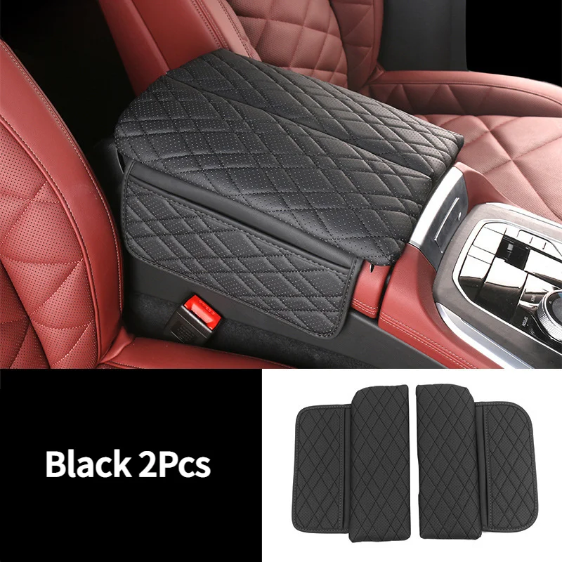 Console Cover for BMW X5 G05 X7 G07 Armrest Cover Leather Center Console Cover Organizer Console Pad Arm Rest Cushion Padding