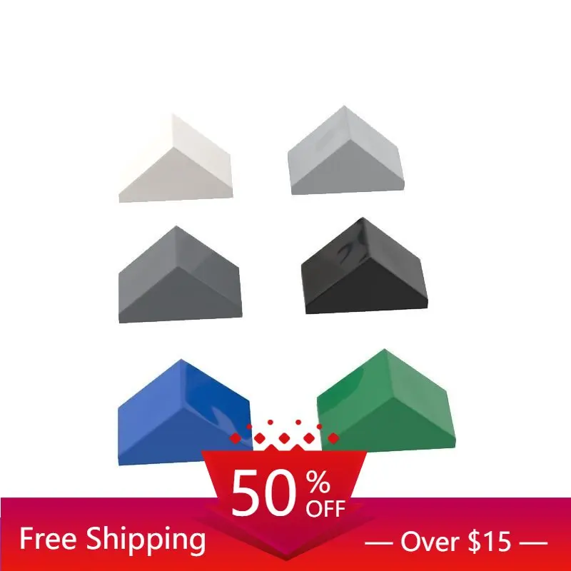 10 шт., Детский конструктор MOC 3044, 1x2