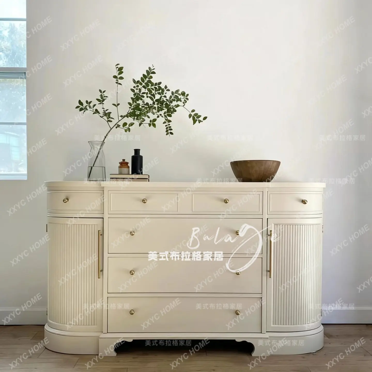 Small apartment living room dining side cabinet, bedroom chest cabinet, entrance hall, villa entrance cabinet