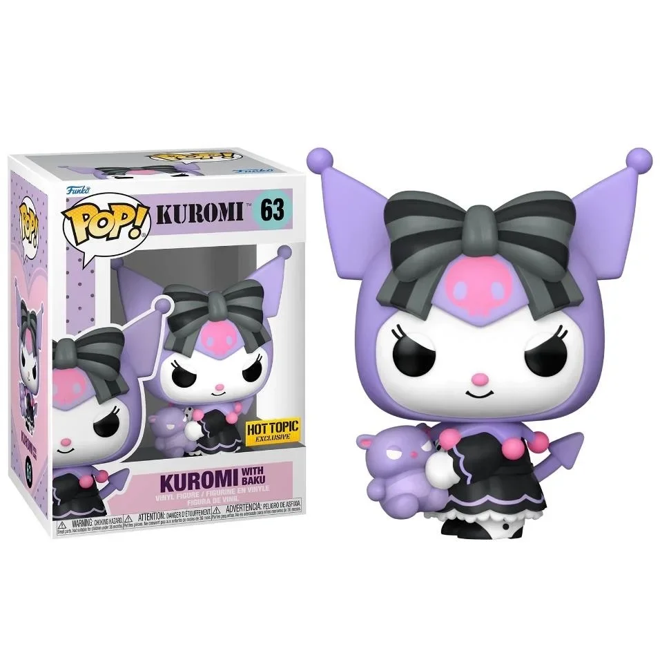 Funko POP-figuras de acción de Hello Kitty y Friends, muñecos de juguete de Cinnamoroll 59, Pochacco 60, Kuromi 62, My Melody 56, Kuromi 55, 28 y 58