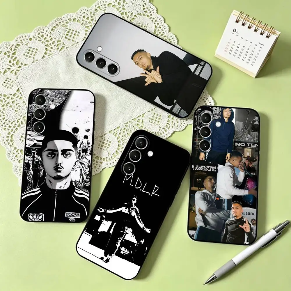 M-Morad MDLR Rapper Phone Case For Samsung Galaxy A73,A72,A71,A70,A53,A52,A51,Others Soft Black Cover