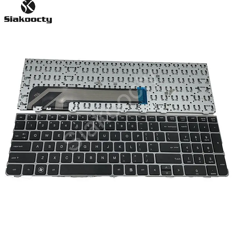 

Siakoocty us For HP For Pavilion 4530 4730 4530S 4730S 4535S 4735s Laptop Keyboard English Silver New