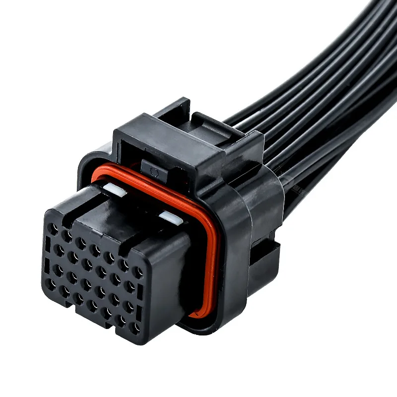 

26p plug automotive wiring harness connector waterproof connector amp series ECU pin holder