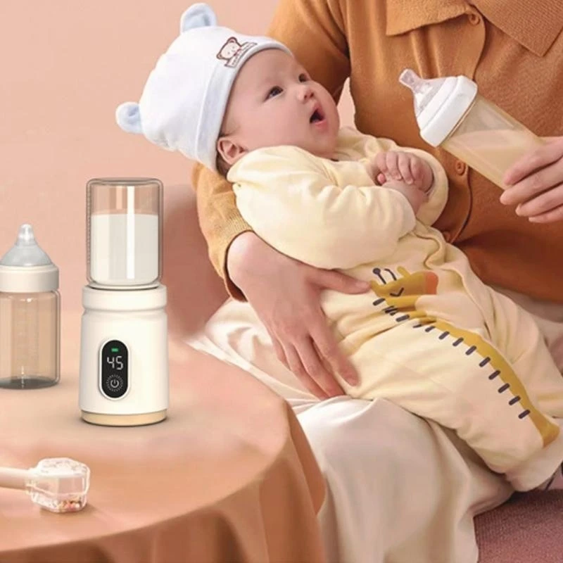 J15U 젖병 온열 장치/어댑터 LCD 디스플레이 아기 우유 온열 장치 빠른 가열 누출 방지