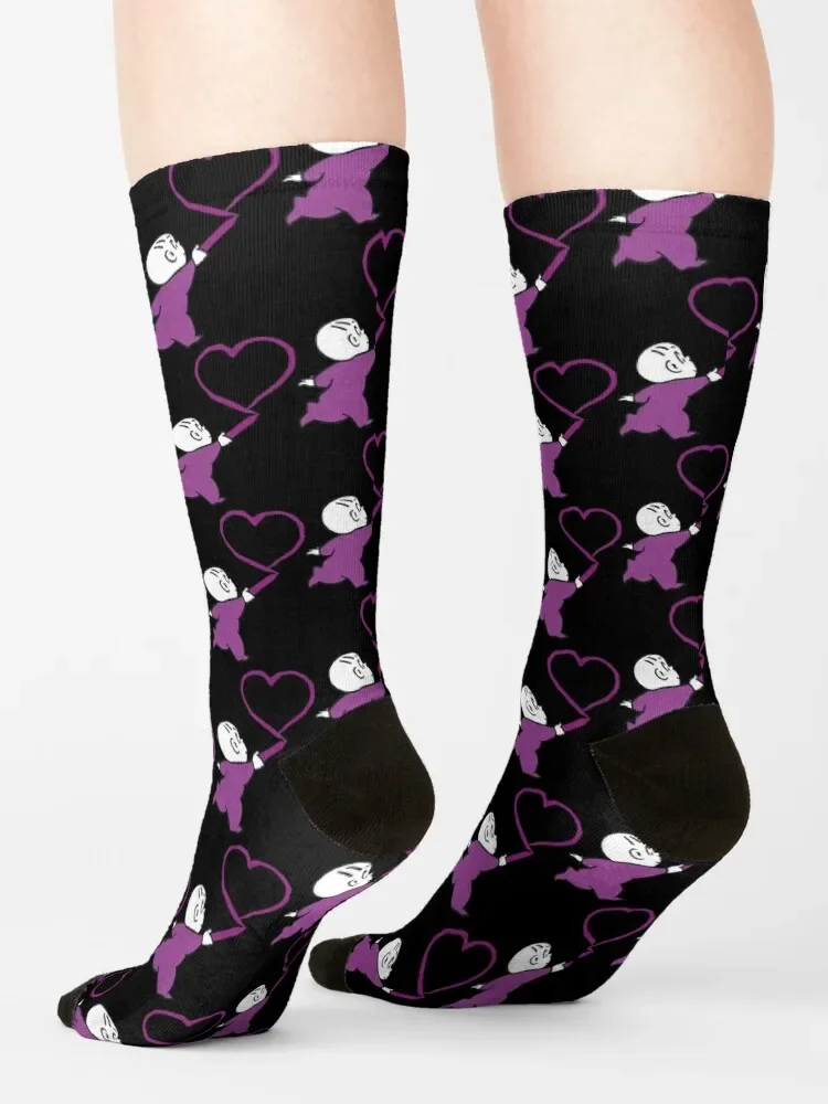 Chaussettes Harold et le crayon violet pour hommes et femmes, Halloween, été