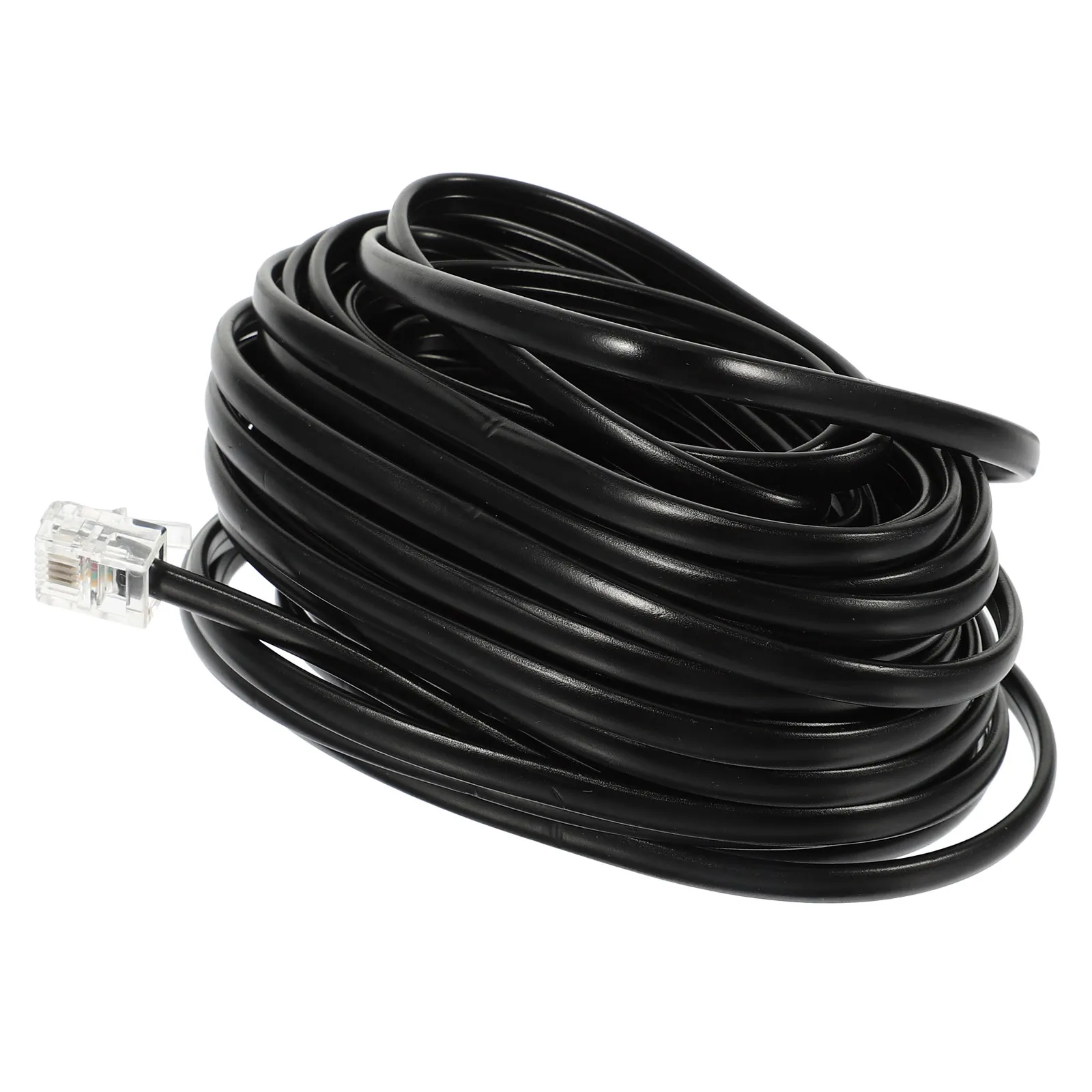 Telephone Replacement Cord Minimal Knot Landlines Phone Cable Extension Wire Durable Phone Cord for Clear Calls