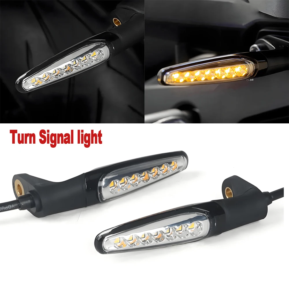 

For Street Triple R RS Speed Triple 1200 RS Motorcycle LED Turn Signal Flowing Light Flashing Indicator Directional Flasher