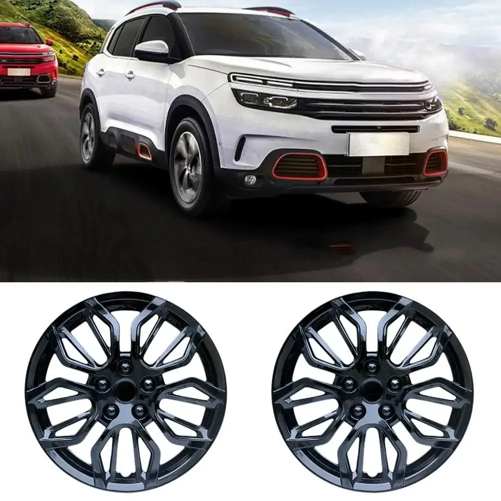 

4 шт., 14-дюймовый универсальный автомобильный чехол для ступицы колеса, дизайн лезвия, крышка для шины, декоративный чехол для колеса, аксессуары для автомобиля