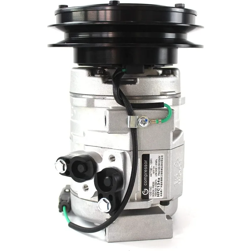 

24V 20Y-979-6121 AC Compressor 10S15C 1B R134A Compressor For Freightliner Cascadia Coronado, MT45 MT55 Western Star 4800SF