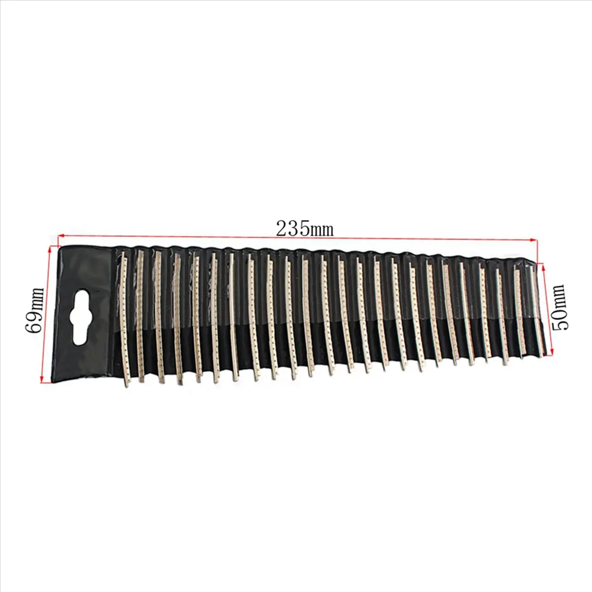 

TUREBG 240Pcs/ Set Stainless Steel Guitar Fret Wire 24 Fingerboard Frets 2.7mm for Acoustic Guitar Parts