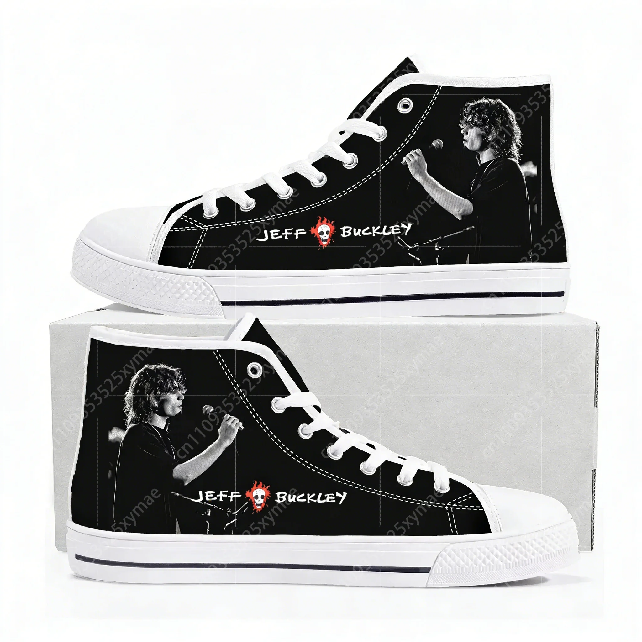 

Jeff Buckley Singer High Top High Quality Sneakers Mens Womens Lightweight Canvas Sneaker Ghana Casual Custom Shoes