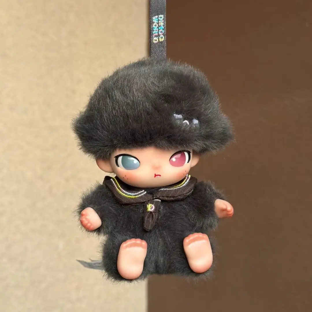 

POP MART DIMOO Kawaii Vinyl Plush Pendant Blind Box Anime Action Figure Surprise Mystery Bag New Life Series Collectible