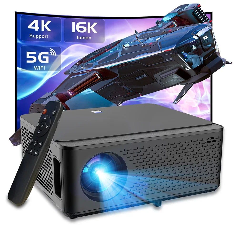 Z1 4K UHD Home Theatre Projector with Android Smart Bluetooth Wi-Fi LCD 1080P Standard Resolution LED Lamp