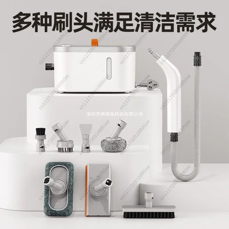 cleaner household cleaning kitchen range hood window glass wipe gas stove air conditioner beautiful seamHigh temperature steam