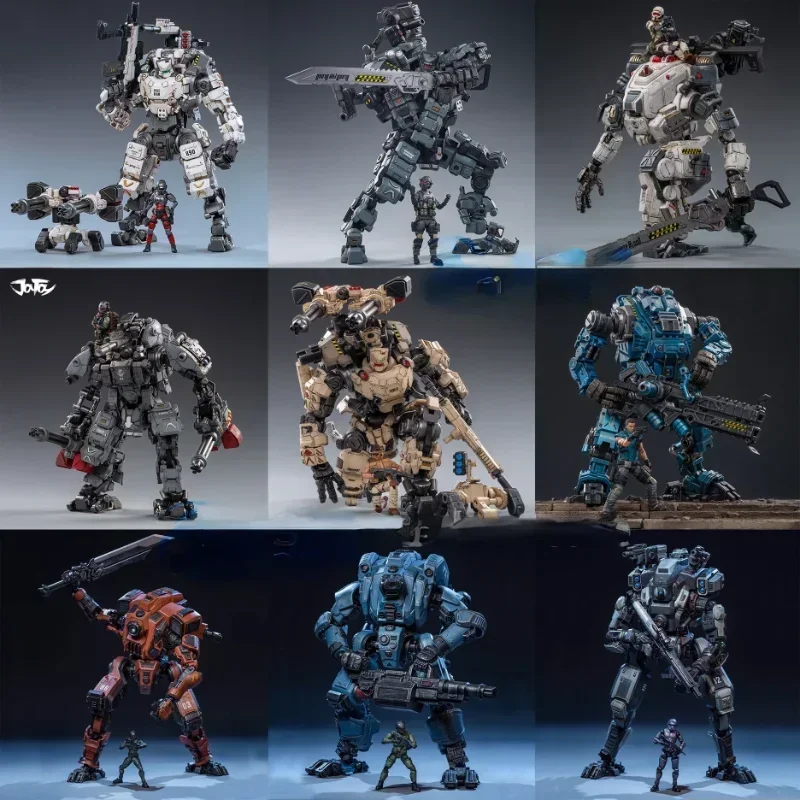 

JOYTOY Free Man Action Robot STEEL BONE Heavy Firepower Mecha Collection Model Toys Action Figure Toys Collection Gifts In Stock