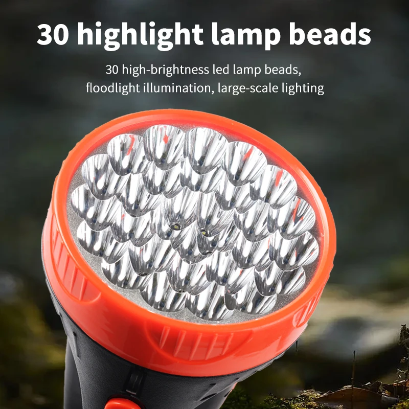 31 LED searchlight rechargeable multifunction long endurance outdoor night fishing special