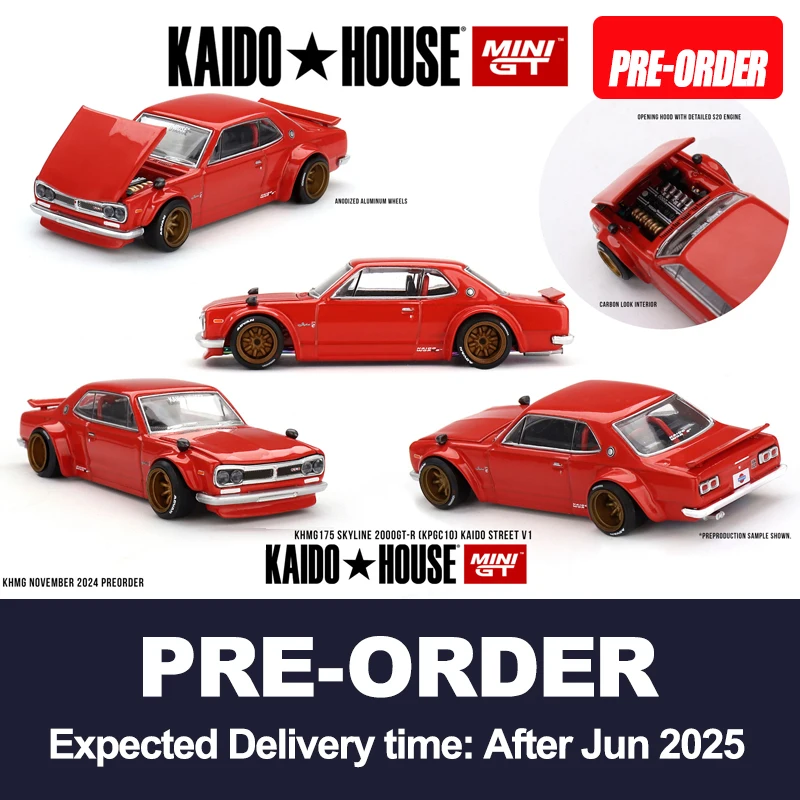 khmg175: Kaido House Skyline 2000GT-R (KPGC10) Kaido Street V1 Alloy Car Model 175 추천 및 평가