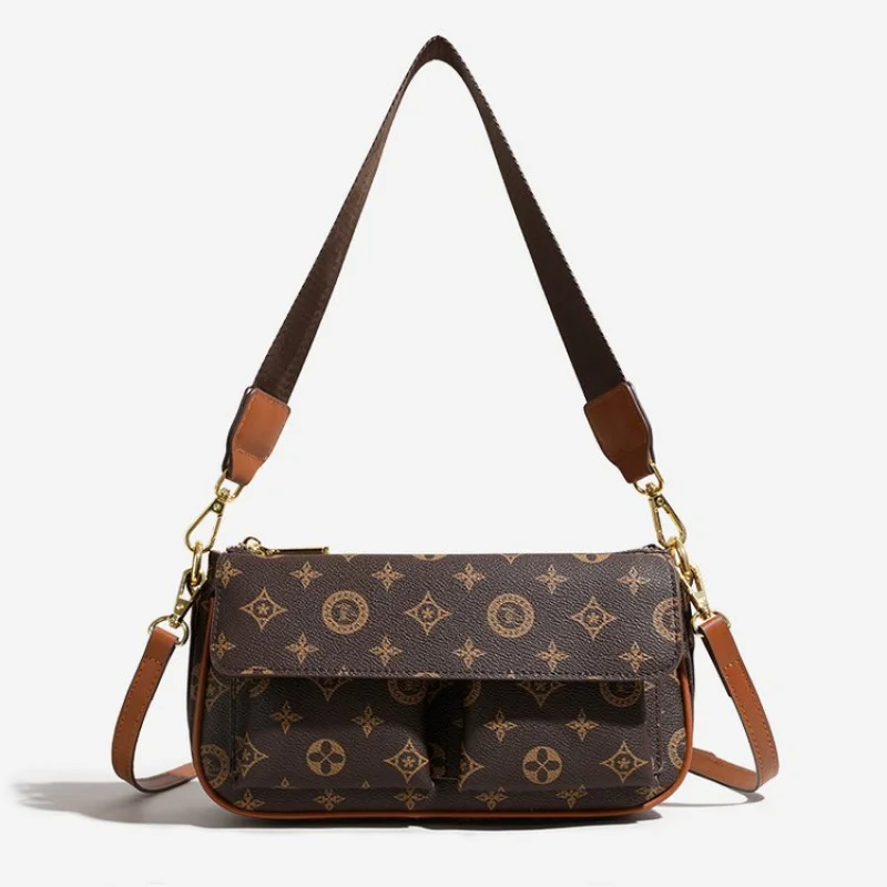 حقيبة كتف نسائية ذات علامة تجارية فاخرة - حقيبة يد كروس من الجلد الناعم مع سحر قابل للفصل، محفظة سهرة أنيقة للسيدات #3