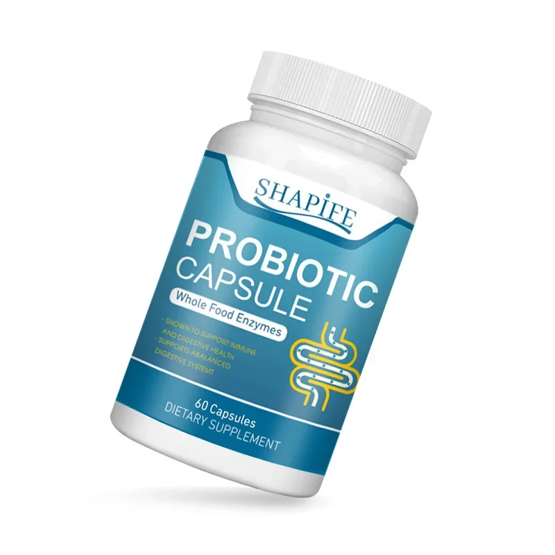 

1 bottle probiotic capsules to prevent constipation improve intestinal function and aid in the digestion absorption of nutrients