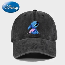 New Stitch Disney Baseball Caps Kawaii Cartoon Casual Hat Outdoor Sports Sun Hats Unisex Adjustable Peaked Cap Birthday Gifts