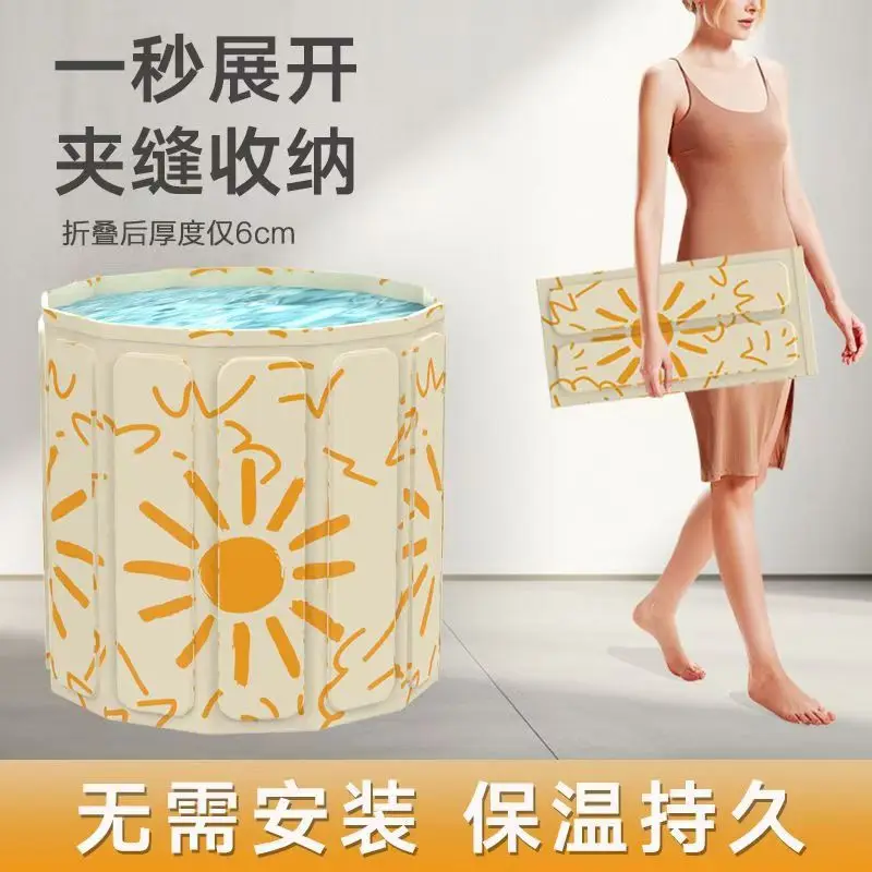 

No Installation Bathtub for Adults Full-body Household Bathtub Folding Bathtub for Adult for Children