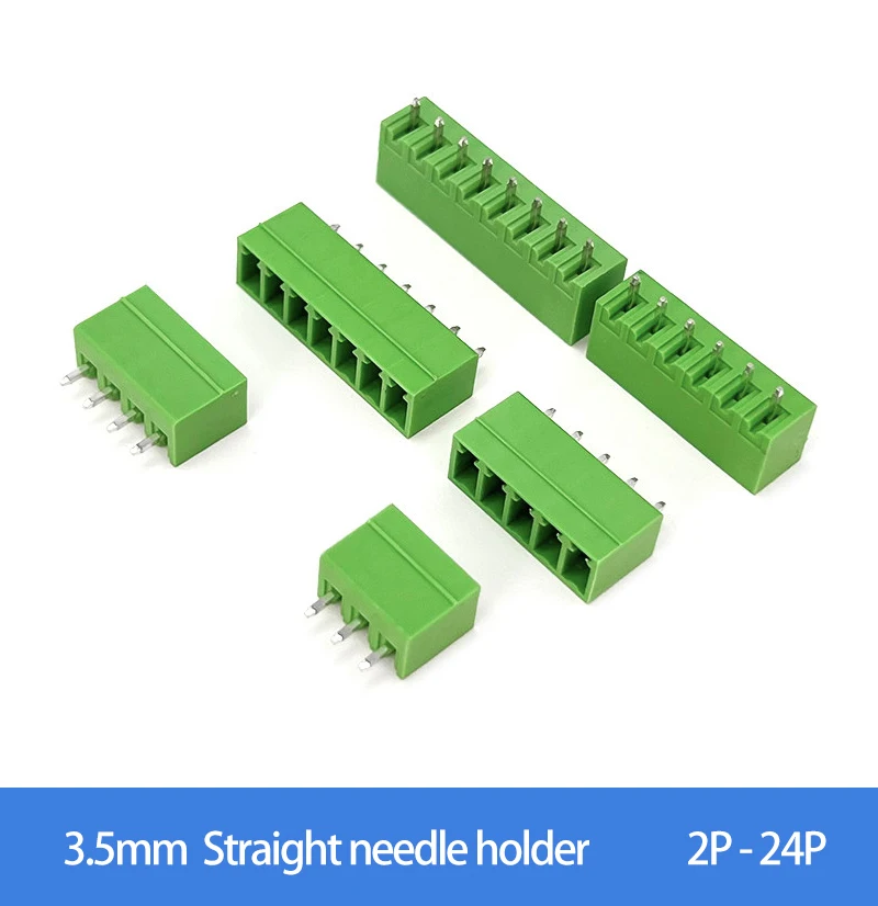 2EDGVC 3.5mm Straight needle socket 3.5mm Male needle holder 15EDGVC plug-in terminal block Connector